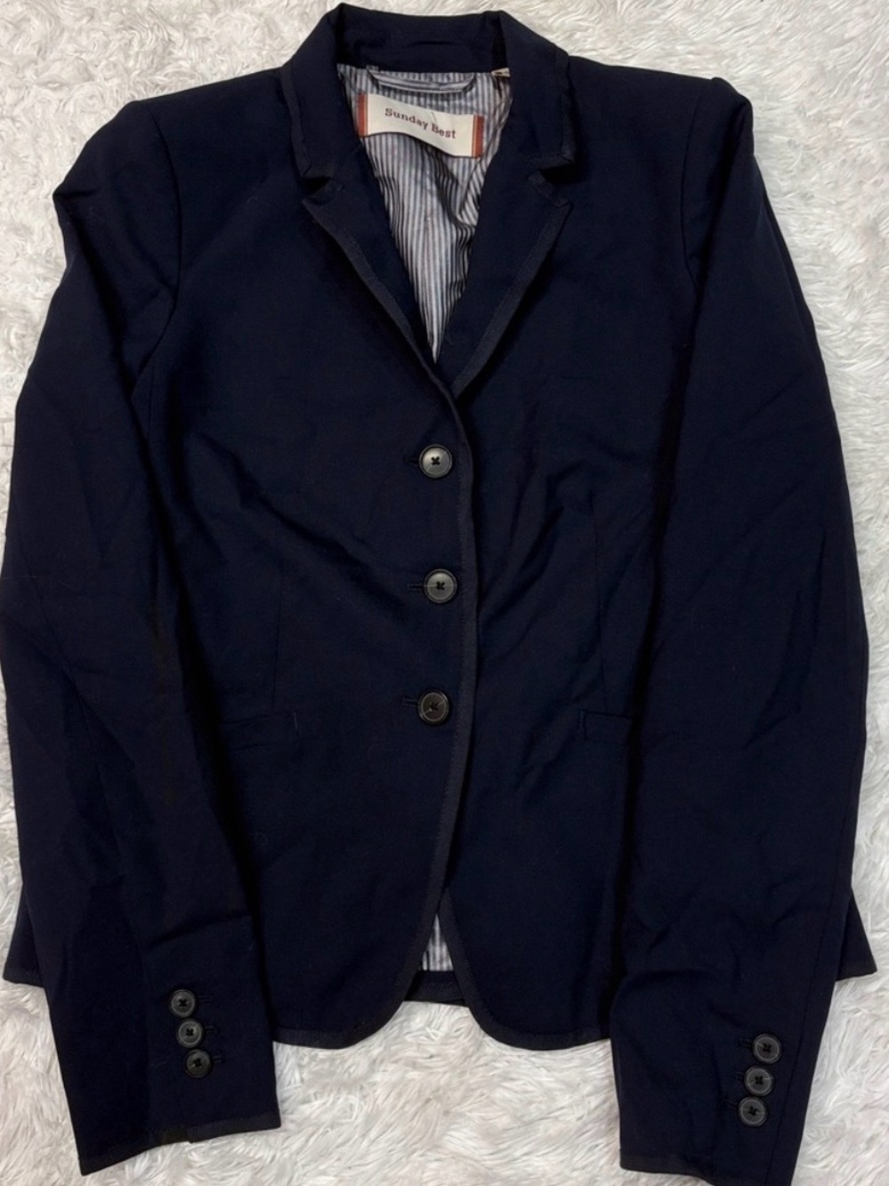 Sunday Best Navy Lightweight Blazer Jacket